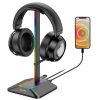 RGB Headset Stand with USB Hub